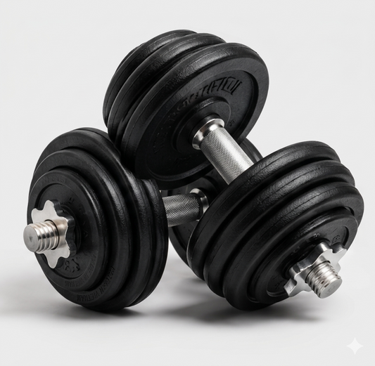 Adjustable Dumbbells Set for Home Gym Workouts by Altivoindia